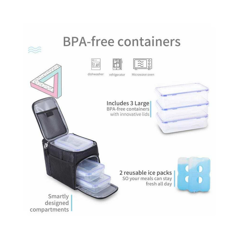 Maletín y Contenedores Libres de BPA