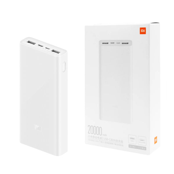 Batería Portátil Xiaomi Mi Power Bank 3 20000Mah Carga Rápida